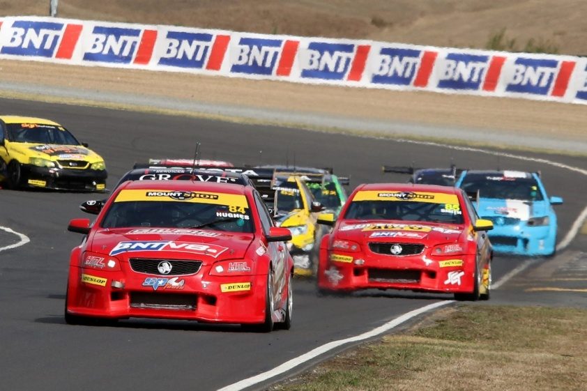 The BNT V8s were set to headline the Motorsport NZ Championships