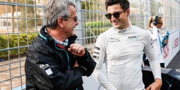 RIYADH STREET CIRCUIT, SAUDI ARABIA - DECEMBER 15: Mitch Evans (NZL), Panasonic Jaguar Racing on the grid during the Ad Diriyah E-prix at Riyadh Street Circuit on December 15, 2018 in Riyadh Street Circuit, Saudi Arabia. (Photo by Andrew Ferraro / LAT Images)