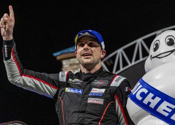 PODIUM - OVERALL WINNERS #02 CADILLAC RACING - CADILLAC DPI - E ARL BAMBER (NZL) ALEX LYNN (GBR) NEEL JANI (CHE) AND TEAM OWNER CHIP GANASSI DURING THE 70TH 12 HOURS OF SEBRING, SECOND ROUND OF THE 2022 IMSA WEATHERTECH SPORSTCAR CHAMPIONSHIP AT SEBRING INTERNATIONAL RACEWAY, FLORIDA, USA.  
MARCH 17-20 2022.