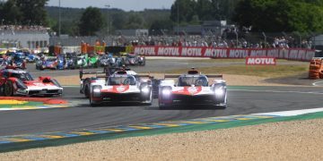 Toyota Gazoo Racing hypercars at Le Mans