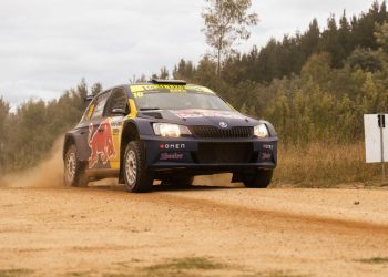 Shane Van Gisbergen's Skoda Fabia R5