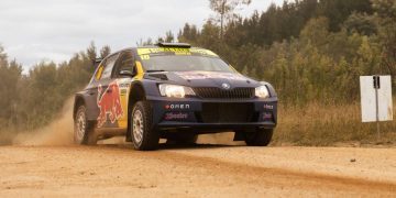 Shane Van Gisbergen's Skoda Fabia R5