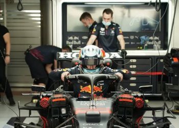 Juri Vips Formula 1 test with Red Bull