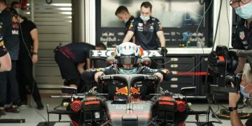 Juri Vips Formula 1 test with Red Bull