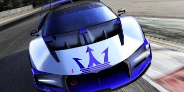 Maserati Project24 track car render front