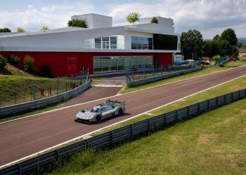 Ferrari LMH at Ferrari Fiorano test track