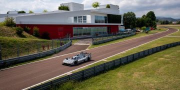 Ferrari LMH at Ferrari Fiorano test track