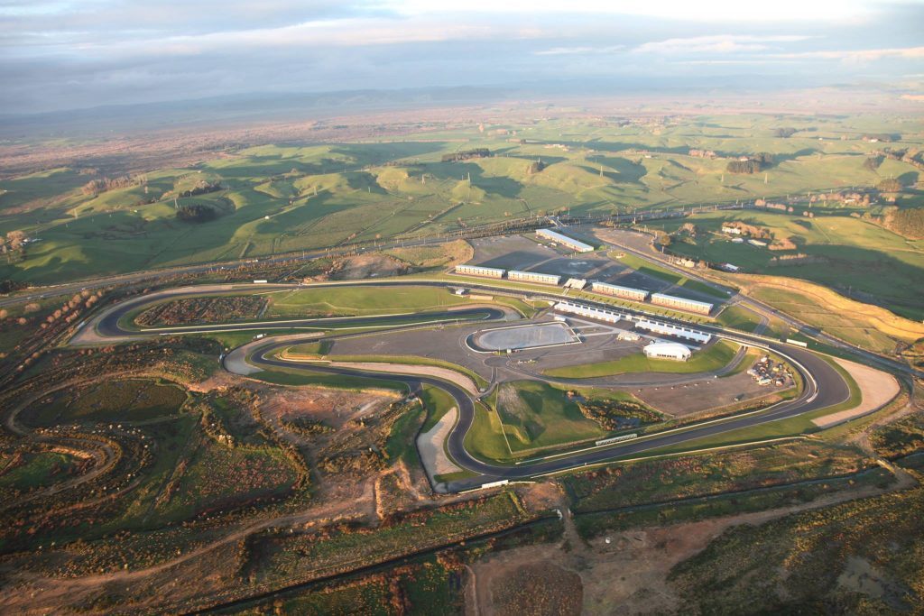 Hampton Downs National Circuit from above