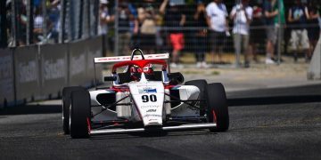 USF2000 car driven by Jacob Douglas at Toronto