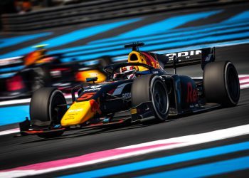 Liam Lawson #5 Carlin, during round 9 of the FIA Formula 2 Championship at Circuit Paul Ricard, on July 22 - 24, 2022. // Dutch Photo Agency / Red Bull Content Pool // SI202207220810 // Usage for editorial use only //