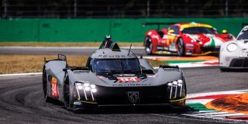Peugeot 9X8 front three quarters at 6 Hours of Monza