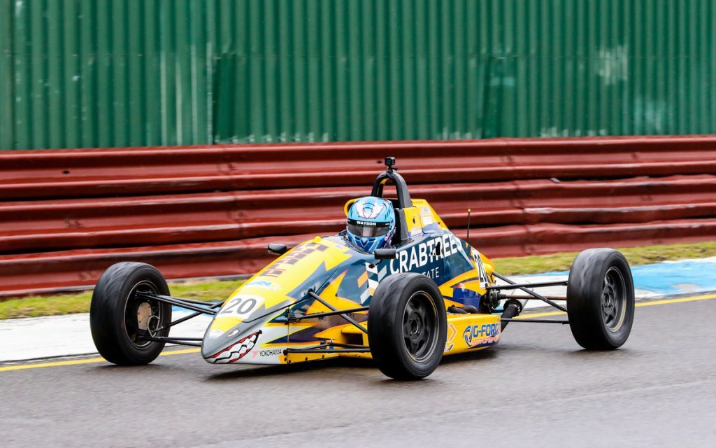 Jordan Michels driving Crabtrees Real Estate Mygale at Sandown International Motor Raceway