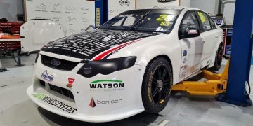 Jordan Michels Ford FG Falcon Super3 car