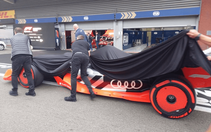 Leaked Audi Formula 1 car