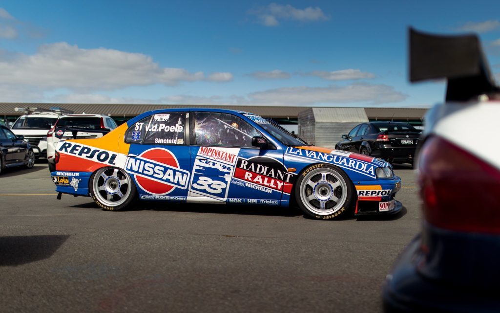 Steven Richards Nissan Primera Super Tourer side view