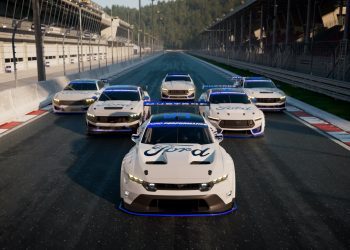Ford Mustang race car family
