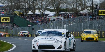 Callum Hedge in Toyota Gazoo Racing GT86 racecar at Pukekohe