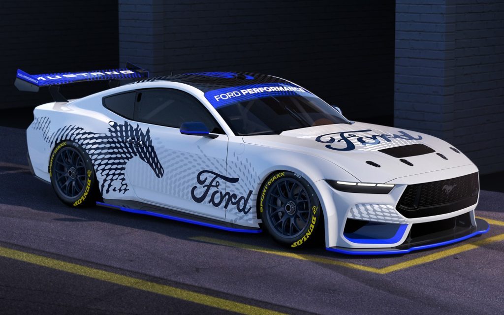 Ford Mustang Gen3 Supercars front view render