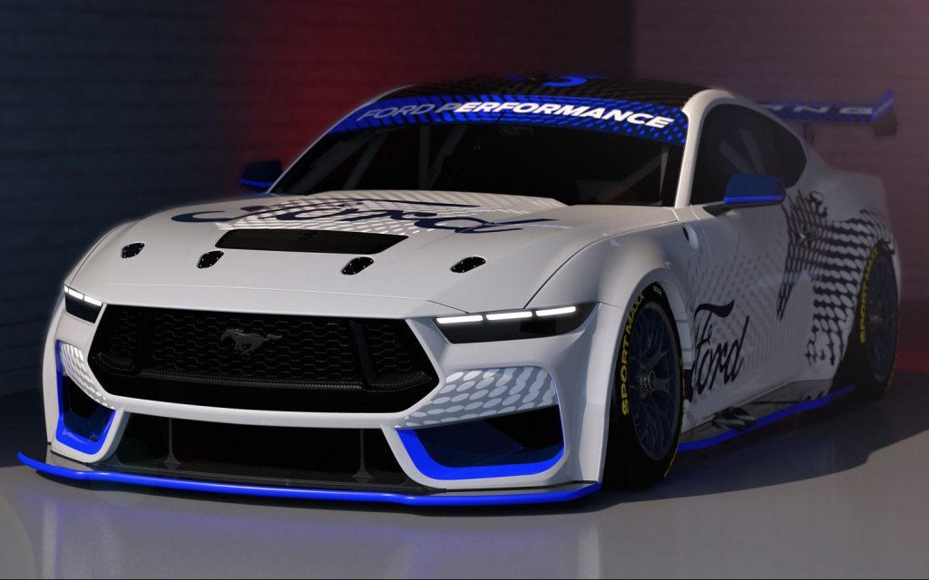 Ford Mustang Gen3 Supercars front view render