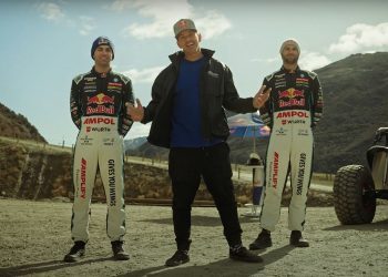 Mad Mike Whiddett with Broc Feeney and Shane van Gisbergen