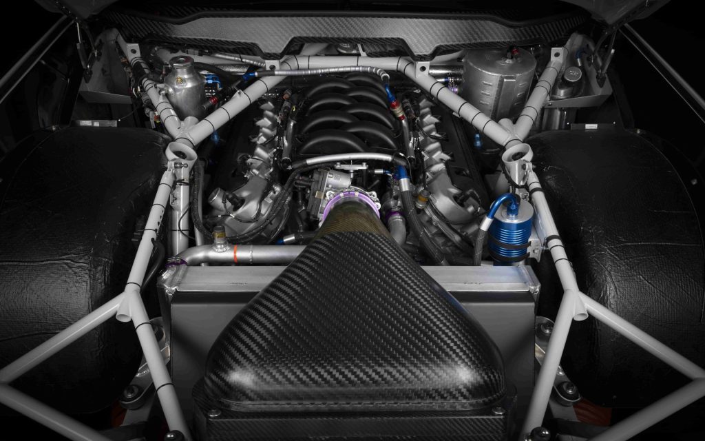 Ford Mustang Gen3 Supercar engine bay view