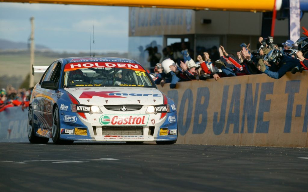 Greg Murphy driving Holden Commodore at Bathurst 1000