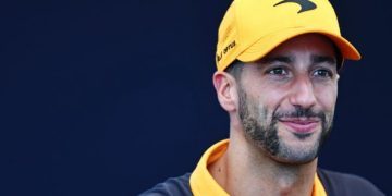 Daniel Ricciardo smiling