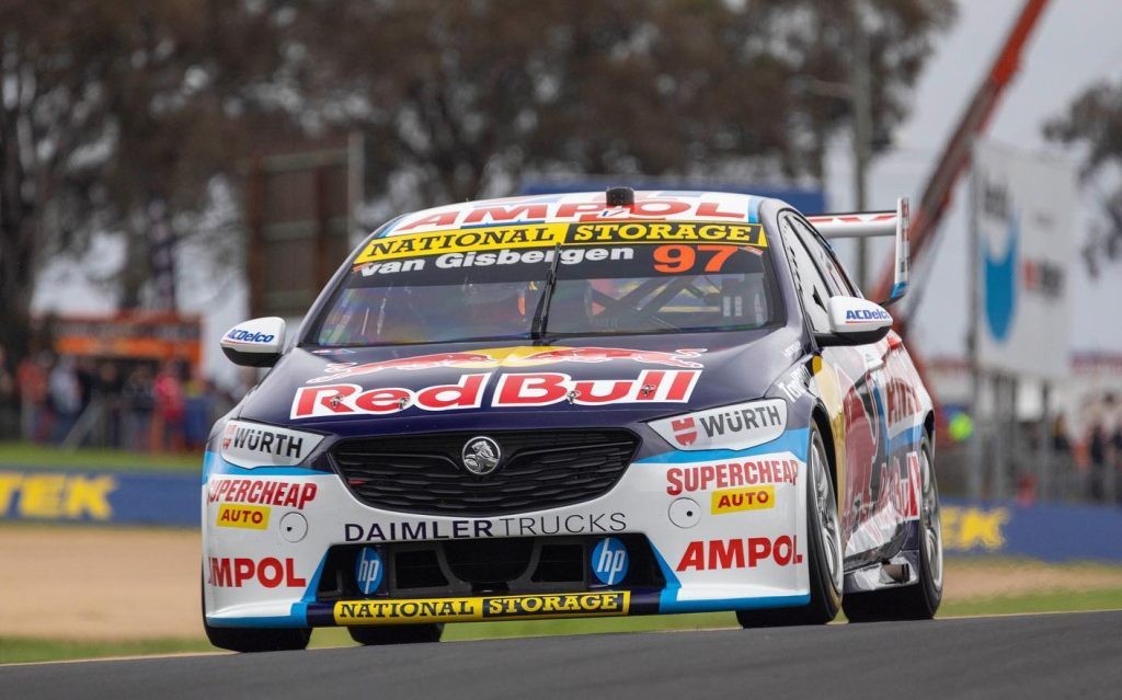 Holden ZB Commodore at Bathurst racing front view