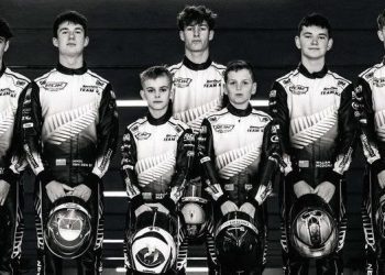 New Zealand Super Seven karting team