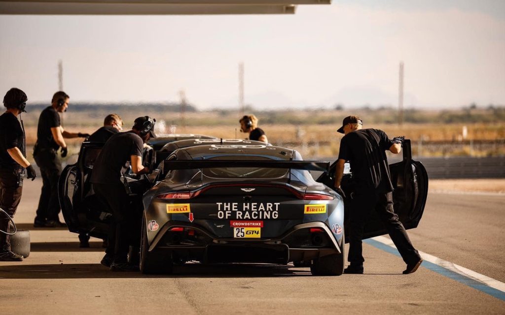 The Heart of Racing's Aston Martin GT4