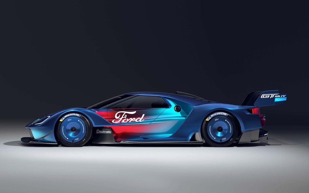 Ford GT Mk IV side view