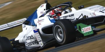 Callum Hedge racing Toyota Formula Regional at Teretonga