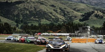 GT cars racing at Highlands Motorsport Park 2023