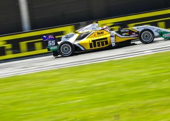 Breanna Morris driving Toyota Formula Regional car at Highlands Motorsport Park