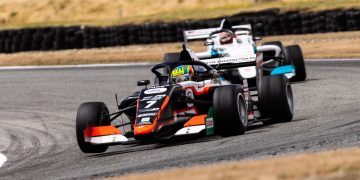 Charlie Wurz racing at Toyota Formula Regional at Teretonga Park Raceway