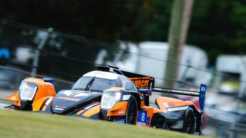 Scott McLaughlin's Oreca LMP2 car 2023 24 Hours of Daytona