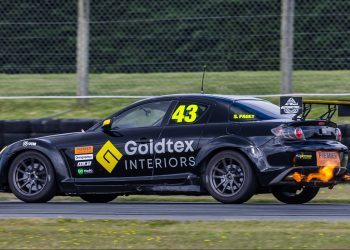 Shane Paget racing RX8 in Mazda Racing Series