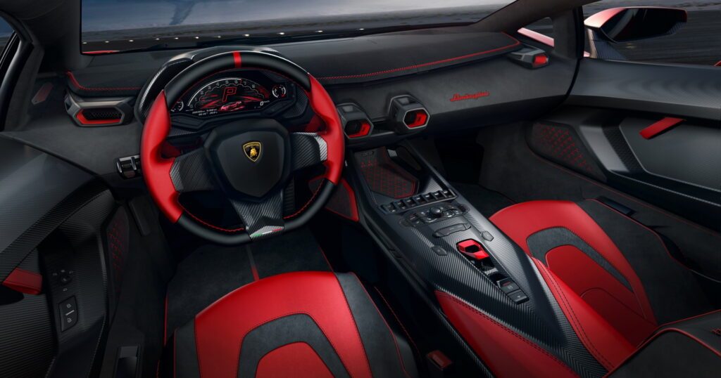 Lamborghini Invencible interior