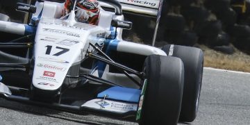 Callum Hedge racing Toyota Formula Regional car