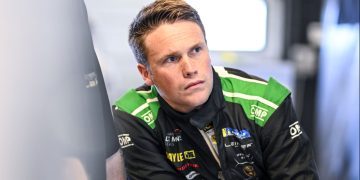 Brendon Leitch at Asian Le Mans Series in Dubai