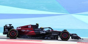 Zhou Guanyu (CHN) Alfa Romeo F1 Team C39.
Formula One Testing, Day One, Thursday 23rd February 2023. Sakhir, Bahrain.Guanyu Zhou