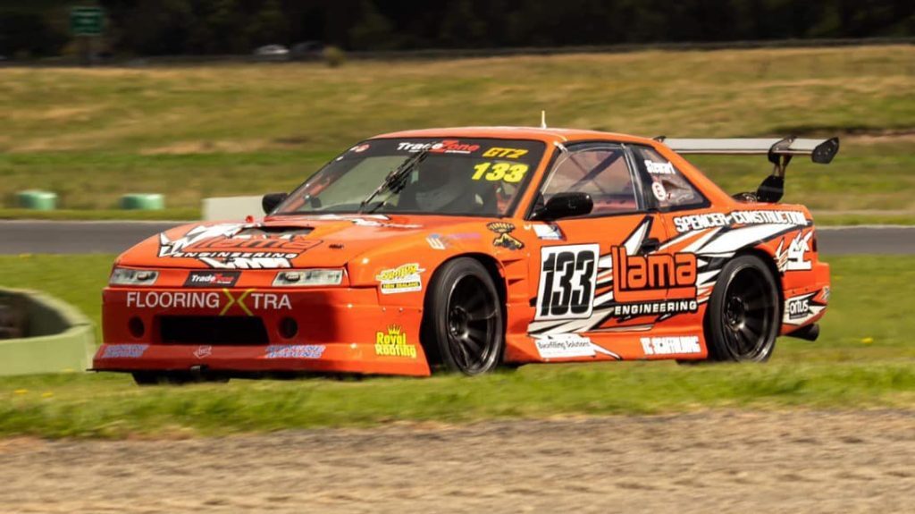 GTRNZ Nissan Silvia S13 racing on track