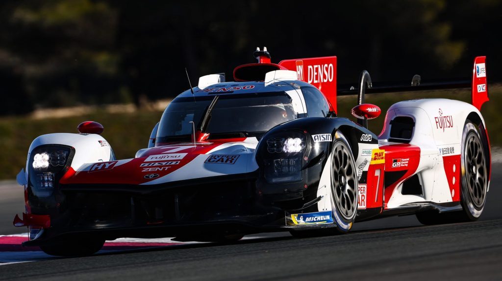 2023 Toyota Gazoo Racing GR010 Hybrid Hypercar on track