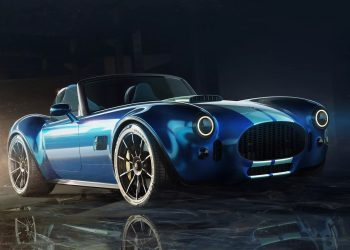 AC Cobra GT Roadster front three quarter view