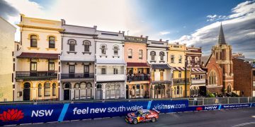 2022 Champion Shane van Gisbergen wins the first race of the 2023 season at the 2023 Thrifty Newcastle 500, Event 1 of the Repco Supercars Championship, Newcastle Street Circuit, Newcastle, New South Wales, Australia. 11 Mar, 2023.