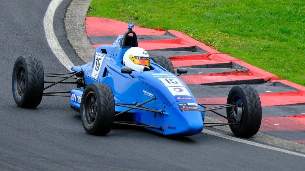 Dylan Grant racing Formula Ford car