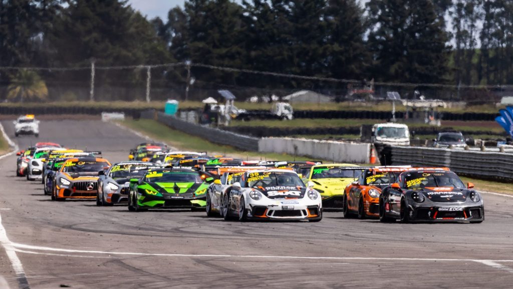 GT New Zealand field going into first turn