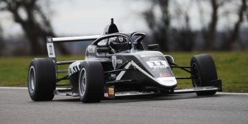 Louis Sharp racing Formula 4 car