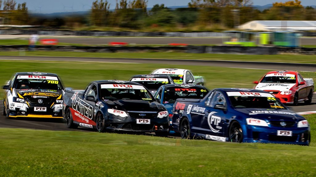 Holden Commodore leading V8 Utes field