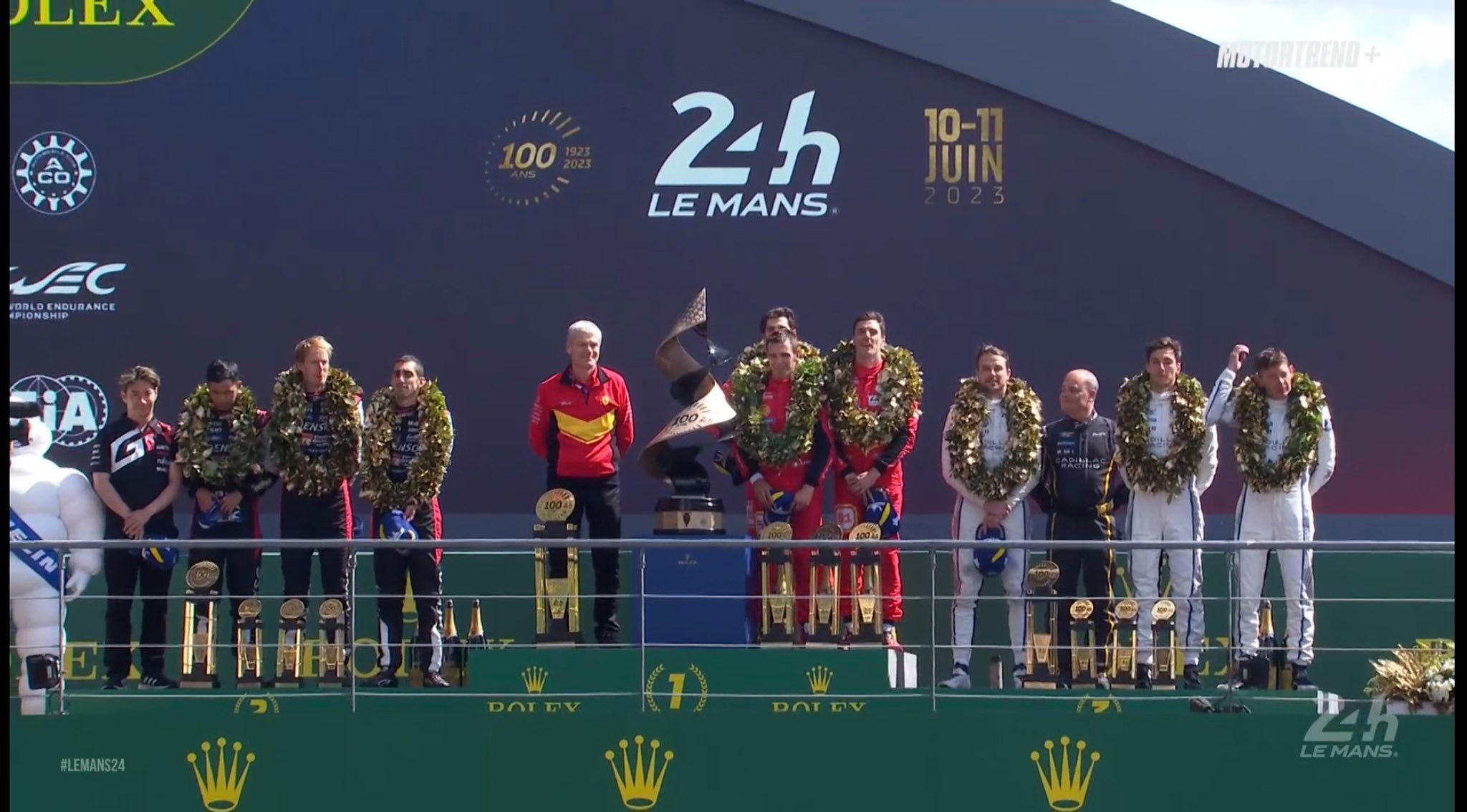 Ferrari make history with victory at Le Mans, Hartley & Bamber podium